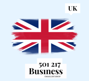 2025 fresh updated United Kingdom 501 217 business email database | UK